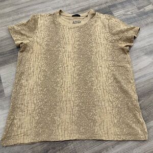 ATM Anthony Thomas Melillo Beige Tee
